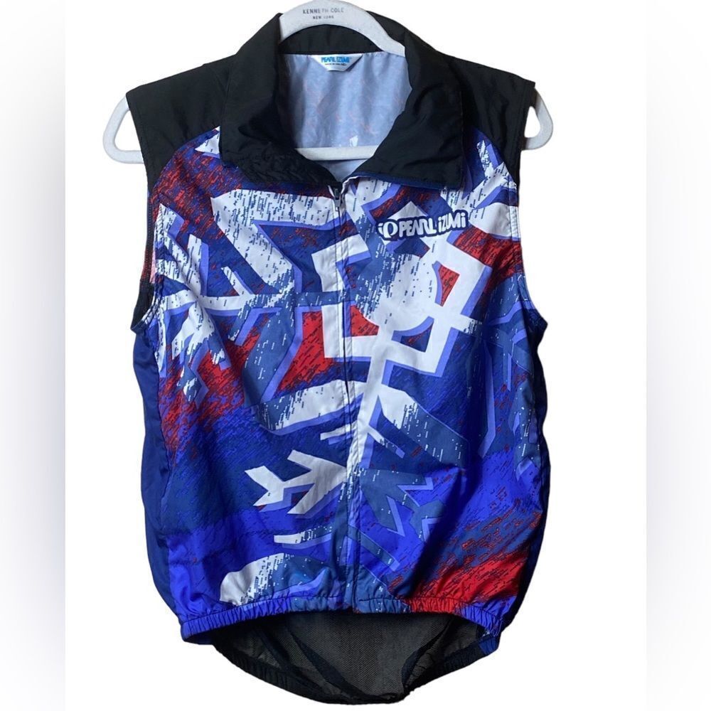 Pearl Izumi Men’s Sz Med Mesh Back Barrier Breathable Lightweight Cycling Vest